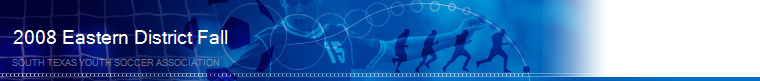 South Texas Youth Soccer Association banner